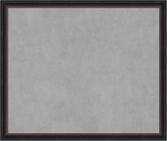 Amanti Art Black Framed Magnetic Board 22x26 Medium Vision Board by AmantiArt