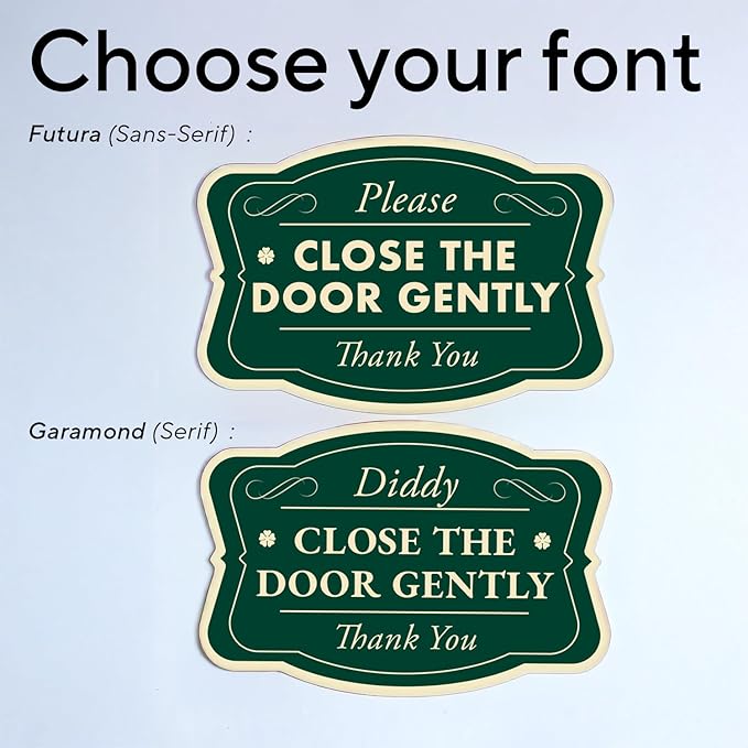 Custom Decorative Outdoor and Driveway Signs, Aluminum Waterproof Signs Made in - Image 9