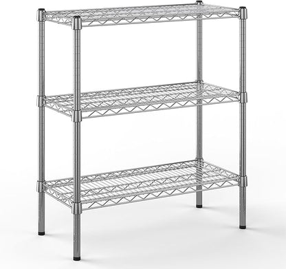 Regal Altair 14" Deep x 36" Wide x 34" Height Wire Shelving Kit | 3-Tier | NSF by Regal+Altair