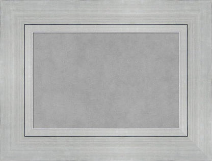 Amanti Art Silver Framed Magnetic Board 19x25 Small Vision Board by AmantiArt