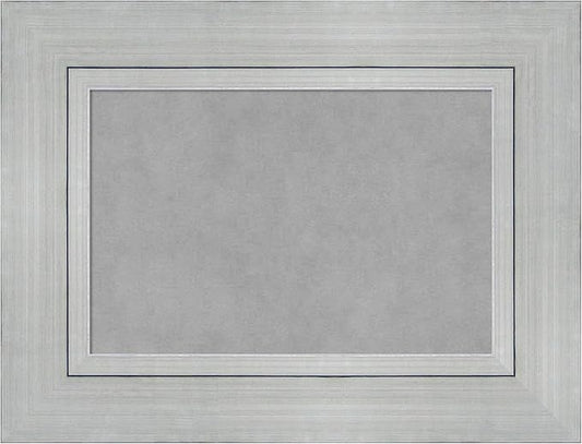 Amanti Art Silver Framed Magnetic Board 19x25 Small Vision Board by AmantiArt