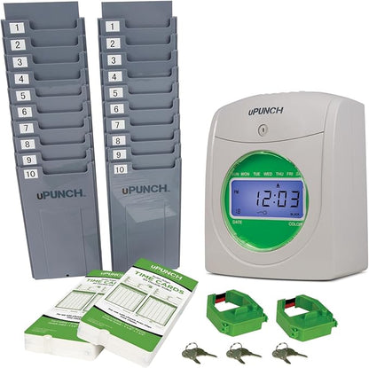 uPunch HN3500 Advanced Time Clock Bundle by uPunch