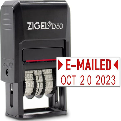 ZIGEL D50 Date Stamp with E-MAILED by ZIGEL