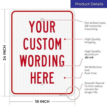 Custom Sign, Personalized Metal Signs, Customize - Image 3