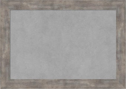 Amanti Art Silver Framed Magnetic Board 15x21 Small Vision Board by AmantiArt