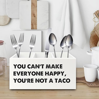 XPH Funny Taco Gifts Pen Pencil Holder Organizer - Image 3