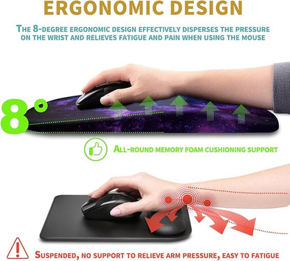 Hokafenle Ergonomic Mouse Pad Wrist Support - Image 5