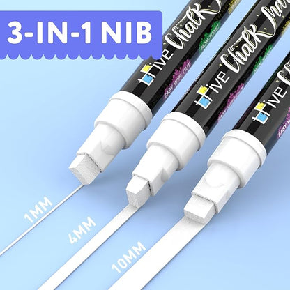 TFIVE White Liquid Chalk Markers - Image 3