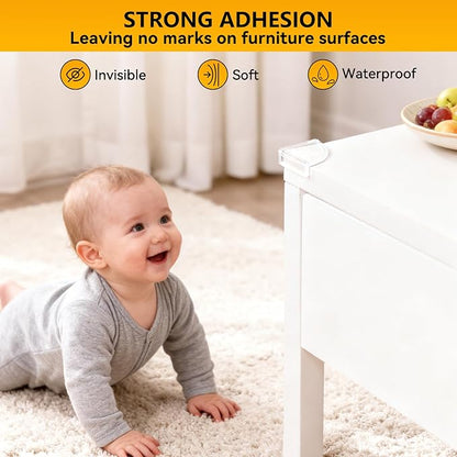 EBUKTUK 4pcs, Table Corner Protector, Corner Protector to Cover Sharp Furniture - Image 5