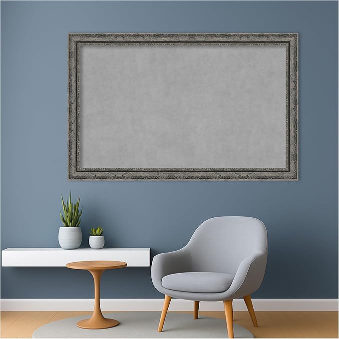 Amanti Art Black Framed Magnetic Board 28x44 Large Vision Board - Image 6