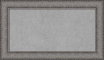 Amanti Art Grey Framed Magnetic Board 16x28 Small Vision Board by AmantiArt