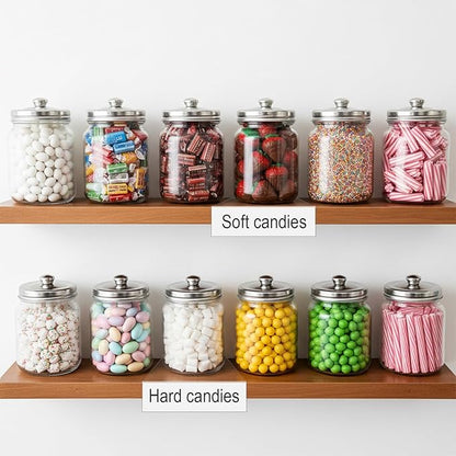 60 Pcs Moveable Shelf Label Holders 7.5”x4” Clear Shelves Tags Library - Image 6