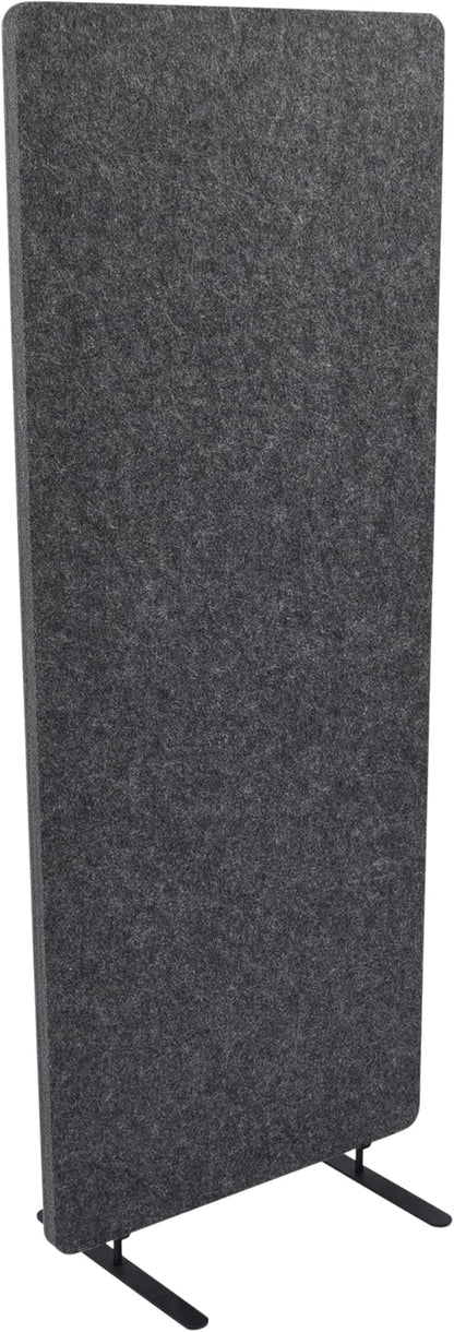 Stand Up Desk Store ReFocus Raw Freestanding Acoustic Desk Divider Privacy by SStandUpDeskStore