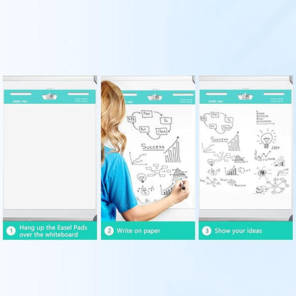 Riccioney Easel Pad, 13 x 17 In Anchor Chart Paper, 5 Pads Flip Chart Paper - Image 3