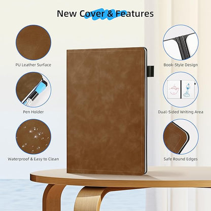 AGM Portable White Board Dry Erase Notebook, 8.4" x 6" Double Sided Folding - Image 6