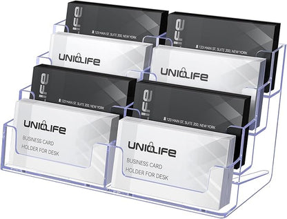 Uniclife Acrylic Business Card Holder by UnicLife