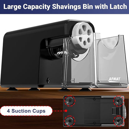 AFMAT 6-Hole Electric Pencil Sharpener - Image 7