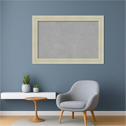 Amanti Art Silver Framed Magnetic Board 25x37 Large Vision Board - Image 5