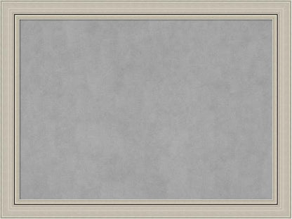Amanti Art Silver Framed Magnetic Board 24x32 Medium Vision Board by AmantiArt