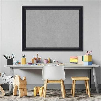 Amanti Art Black Framed Magnetic Board 24x32 Medium Vision Board - Image 5
