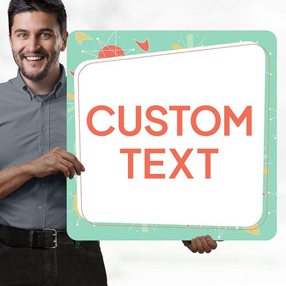 Custom Sign, Custom Street Sign, 11 Font Colors, 13 Font Styles, 4 Hole Options - Image 2