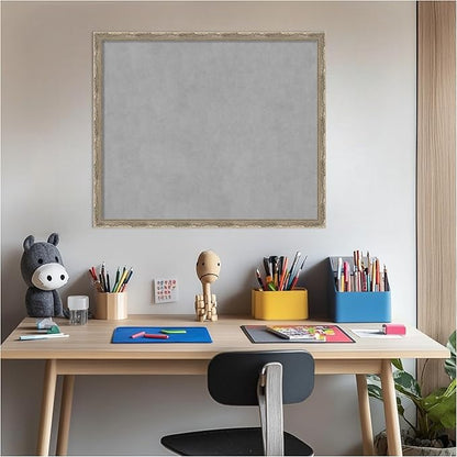 Amanti Art Silver Framed Magnetic Board 22x26 Medium Vision Board - Image 6