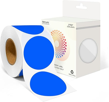 2 Inch Round Color Coding Labels by Unknown