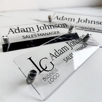 Custom Name Plates for Doors Personalized Wall Name Signs Office Workspace - Image 5