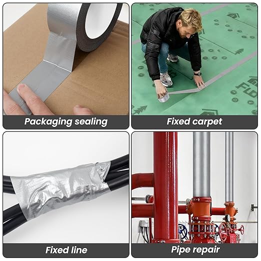 TOMAIX 22 Rolls Heavy Duty Duct Tape Bulk, 720 Yards, Waterproof & Strong - Image 6