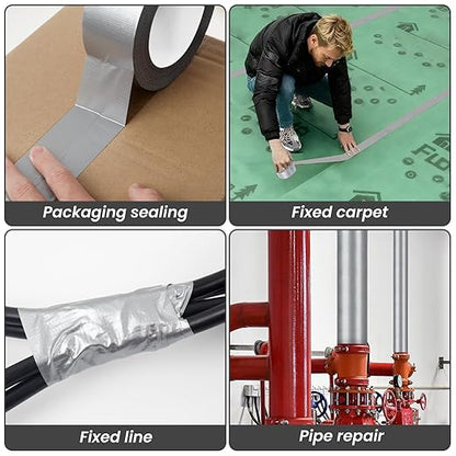 TOMAIX 22 Rolls Heavy Duty Duct Tape Bulk, 720 Yards, Waterproof & Strong - Image 6