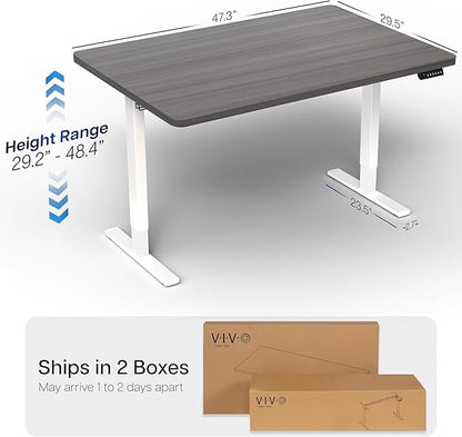 VIVO Electric 48 x 30 in Standing Desk, Memory Height Adjustment, 1B Series - Image 3