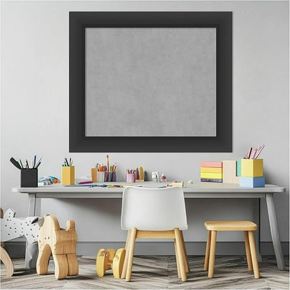 Amanti Art Black Framed Magnetic Board 25x29 Medium Vision Board - Image 5