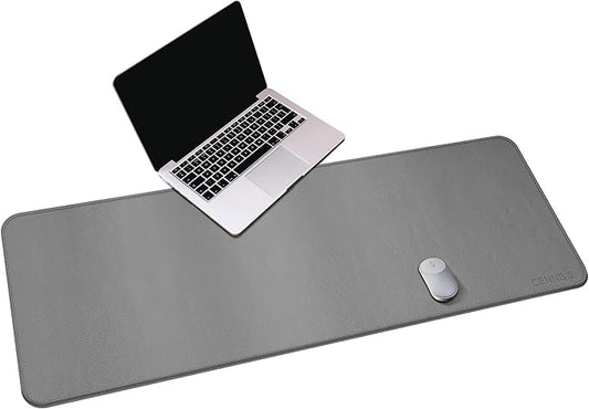 CENNBIE Leather Desk Mat, Extended Non-Slip Mouse Pad, Waterproof PU Leather by CENNBIE