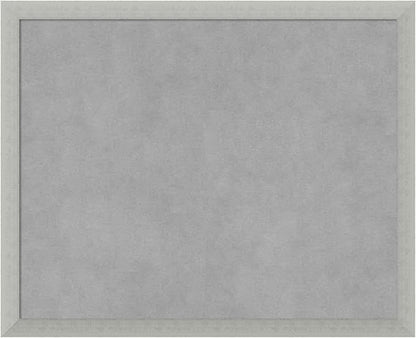 Amanti Art Silver Framed Magnetic Board 18x22 Small Vision Board by AmantiArt