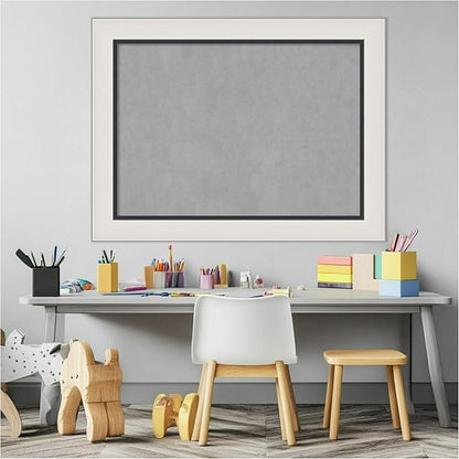 Amanti Art Silver Framed Magnetic Board 26x34 Medium Vision Board - Image 5