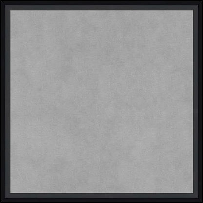 Amanti Art Black Framed Magnetic Board 17x17 Small Vision Board by AmantiArt