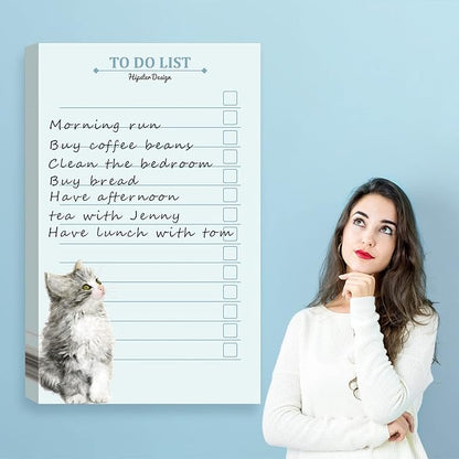 300 Sheets to Do List Notepad Daily Checklist Sticky Notes Cute Undated Memo - Image 6