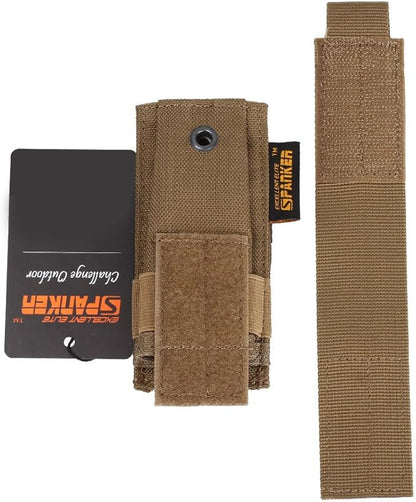 EXCELLENT ELITE SPANKER Molle Single/Double Pistol Mag Pouch Tactical Magazine - Image 7