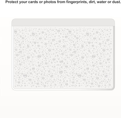 Clear Adhesive 3" x 5" Index Card Pockets - Image 6