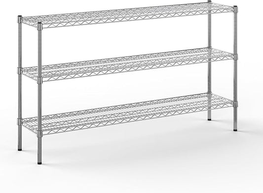 Regal Altair 14" Deep x 60" Wide x 34" Height Wire Shelving Kit | 3-Tier | NSF by Regal+Altair