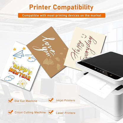 Guakicae 60 Sheets Brown Cardstock 4 x 6 Thick Paper, 300gsm/110lb Heavyweight - Image 5