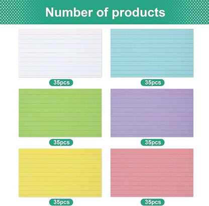 Index Cards 3x5, Ruled Flash Cards - Image 5