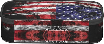 YIJIUWKIS Kids Pencil Case for Boys Girls, Usa Flag Style Pencil Pouch Big - Image 7