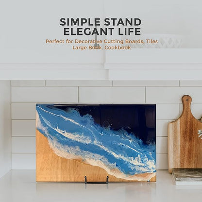 TR-LIFE Plate Stands/Holder for Display, 8 Inch, Metal Frame for Picture - Image 6