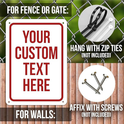 Custom Sign, Personalized Signs - Image 4