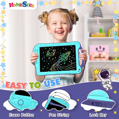 HOMESTEC Astrodraw Drawing Pad, Colorful LCD Writing Tablet - Image 2