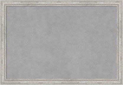 Amanti Art Silver Framed Magnetic Board 27x39 Large Vision Board by AmantiArt