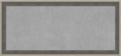 Amanti Art Grey Framed Magnetic Board 25x53 Oversize Vision Board by AmantiArt