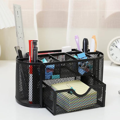 PAKASEPT Desk Organizers, Mesh Desk Organizer Caddy Supplies - Image 6