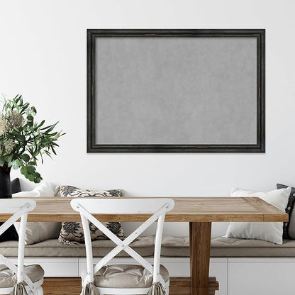Amanti Art Black Framed Magnetic Board 27x39 Large Vision Board - Image 5